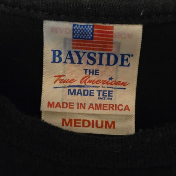 Army Black T Shirt with Camo Print Medium NWOT - Picture 4 of 4